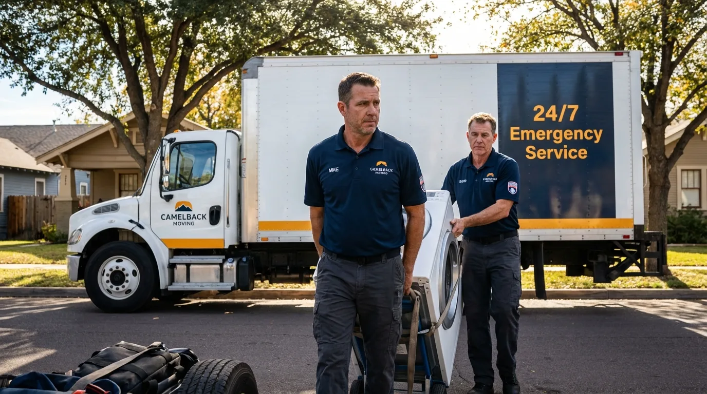 CamelBack Moving crew loading furniture in Shaw, MS